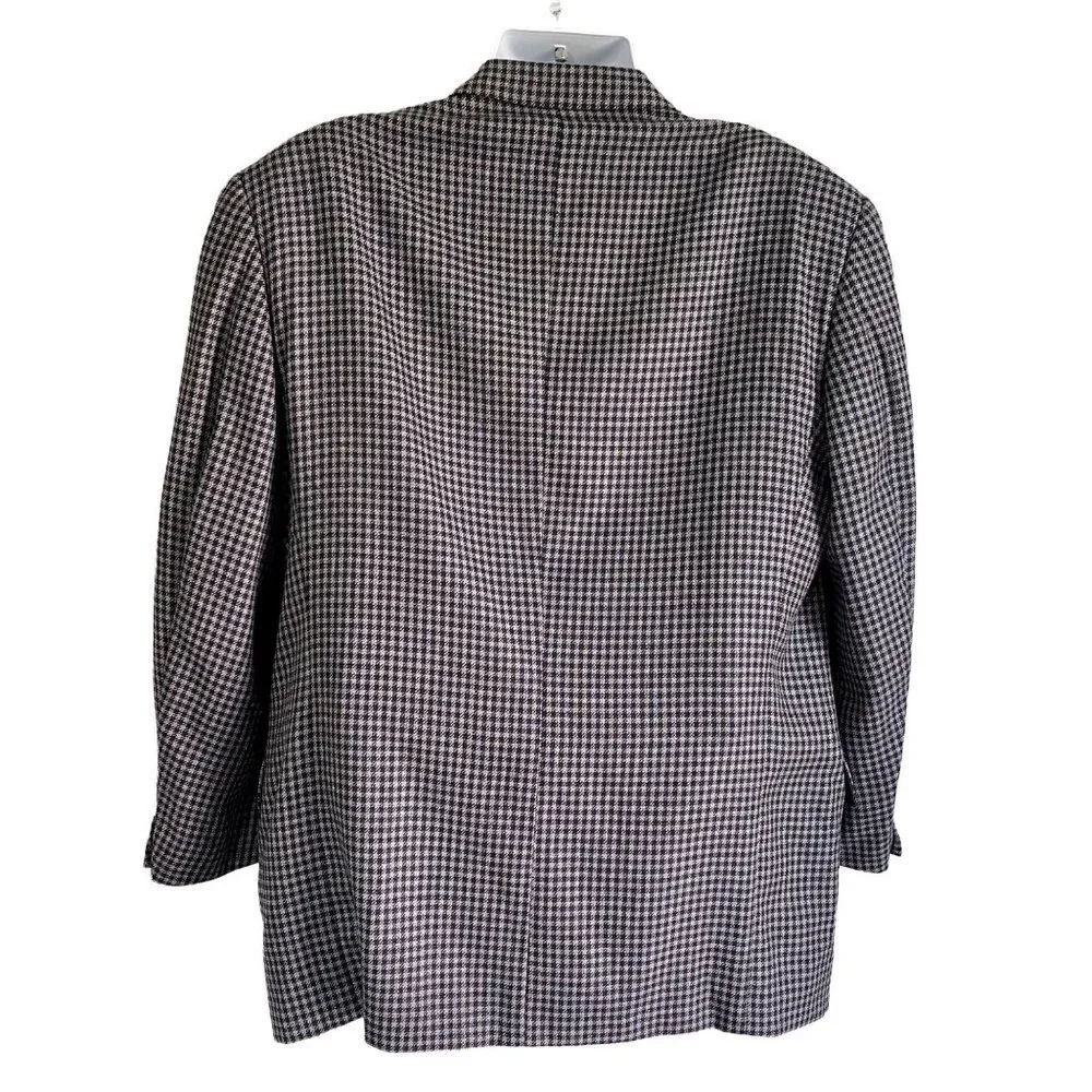 Joseph Abboud Silk Wool Blend 3 Button Sport Coat Jacket Blazer 44R